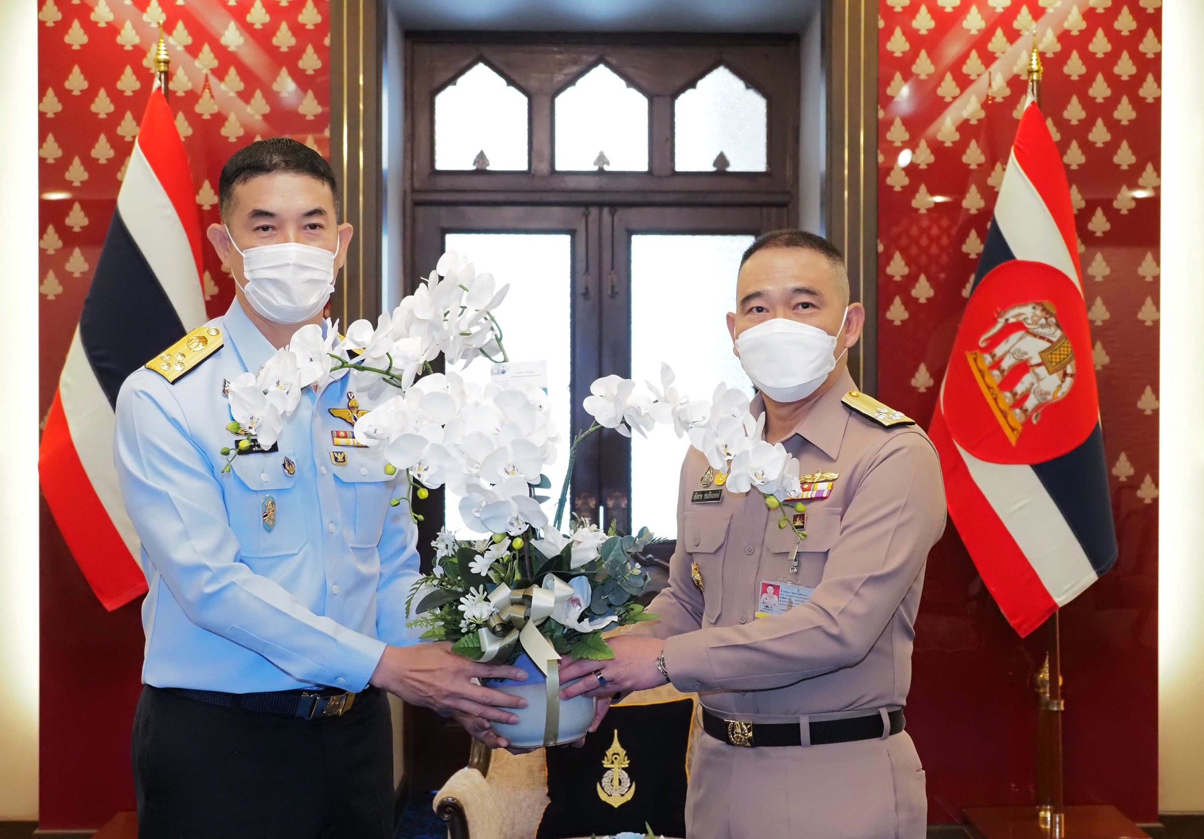 กรมทะเลและชายฝั่ง เข้าพบคารวะและแสดงความยินดีในโอกาสรับตำแหน่งใหม่ของผู้บัญการทหารเรือ พร้อมประชุมหารือในภารกิจที่เกี่ยวข้อง