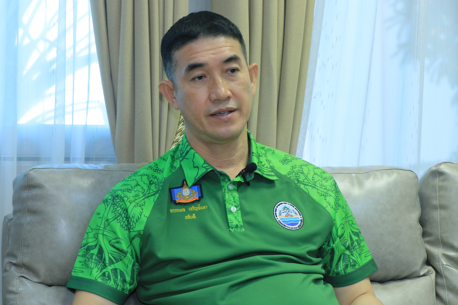 "อธิบดีกรมทะเลและชายฝั่ง" ให้สัมภาษณ์สำนักพิมพ์มติชนถึงบทบาทการดำเนินงานภายใต้ภารกิจกรมทรัพยากรทางทะเลและชายฝั่ง