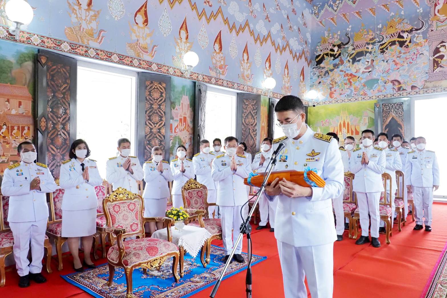 "กรมทะเลและชายฝั่ง" ถวายผ้าพระกฐินพระราชทาน ประจำปี 2565