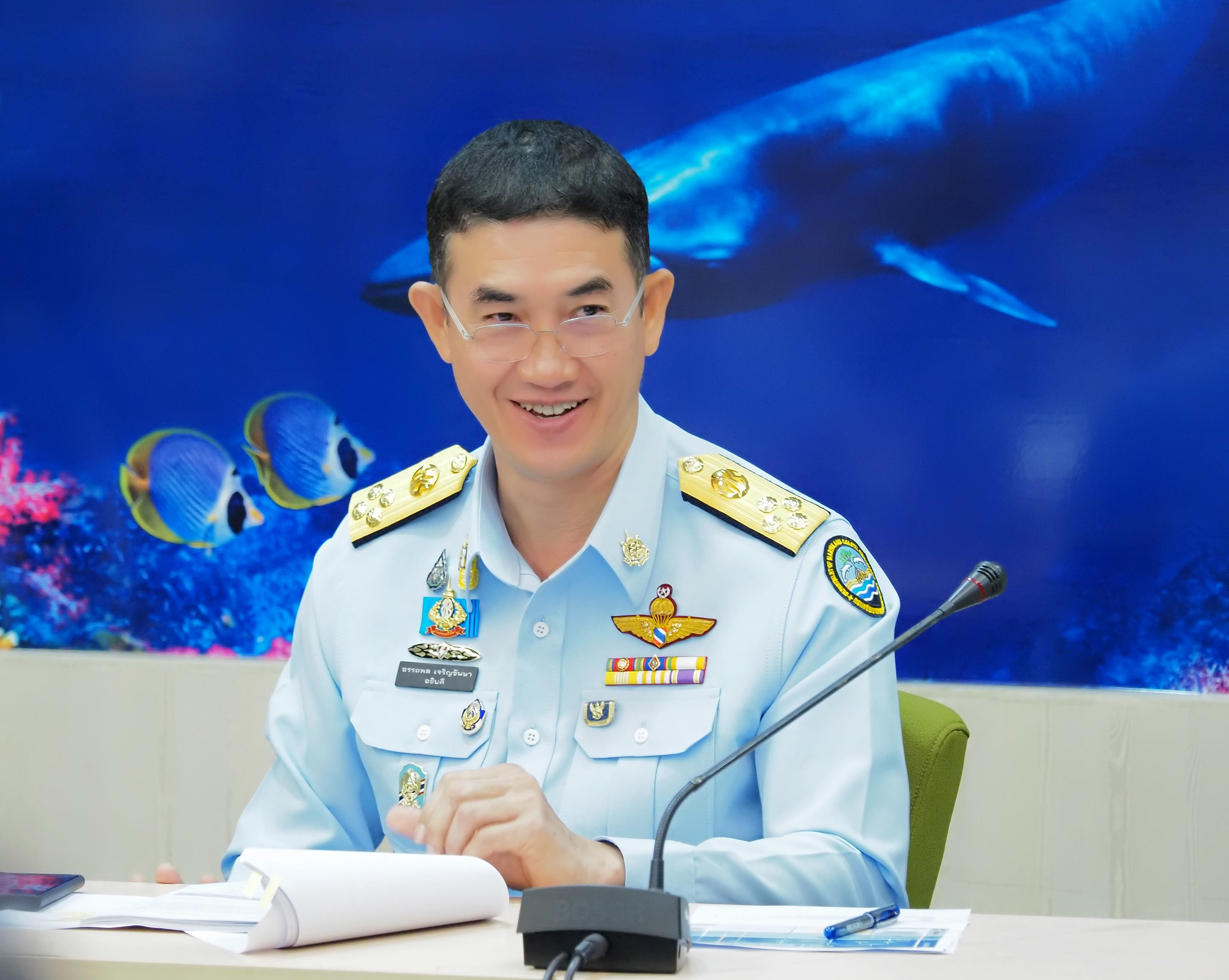 อธิบดี ทช. ประชุมมอบแนวทางการดำเนินงานด้านการต่างประเทศแก่ผู้บริหารในสังกัด