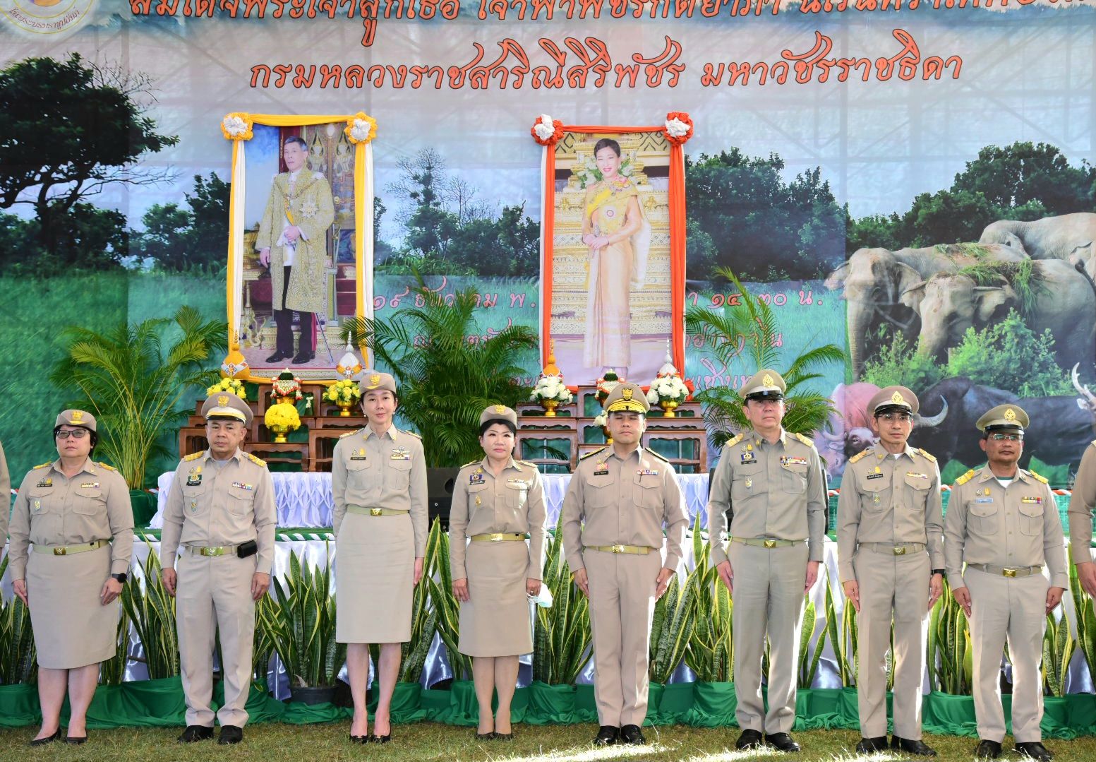 อธิบดีกรมทะเลและชายฝั่ง ร่วมกิจกรรม "ทส.น้อมใจภักดิ์ ถวายพระพรแด่ สมเด็จพระเจ้าลูกเธอ เจ้าฟ้าพัชรกิติยาภา นเรนทิราเทพยวดีฯ"