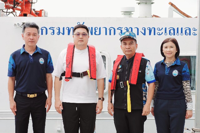 "รองอธิบดี ทช." นำทีมตรวจติดตามความคืบหน้าโครงการพัฒนาเกาะมันในเพื่อเสริมศักยภาพการท่องเที่ยวเชิงนิเวศทางทะเล