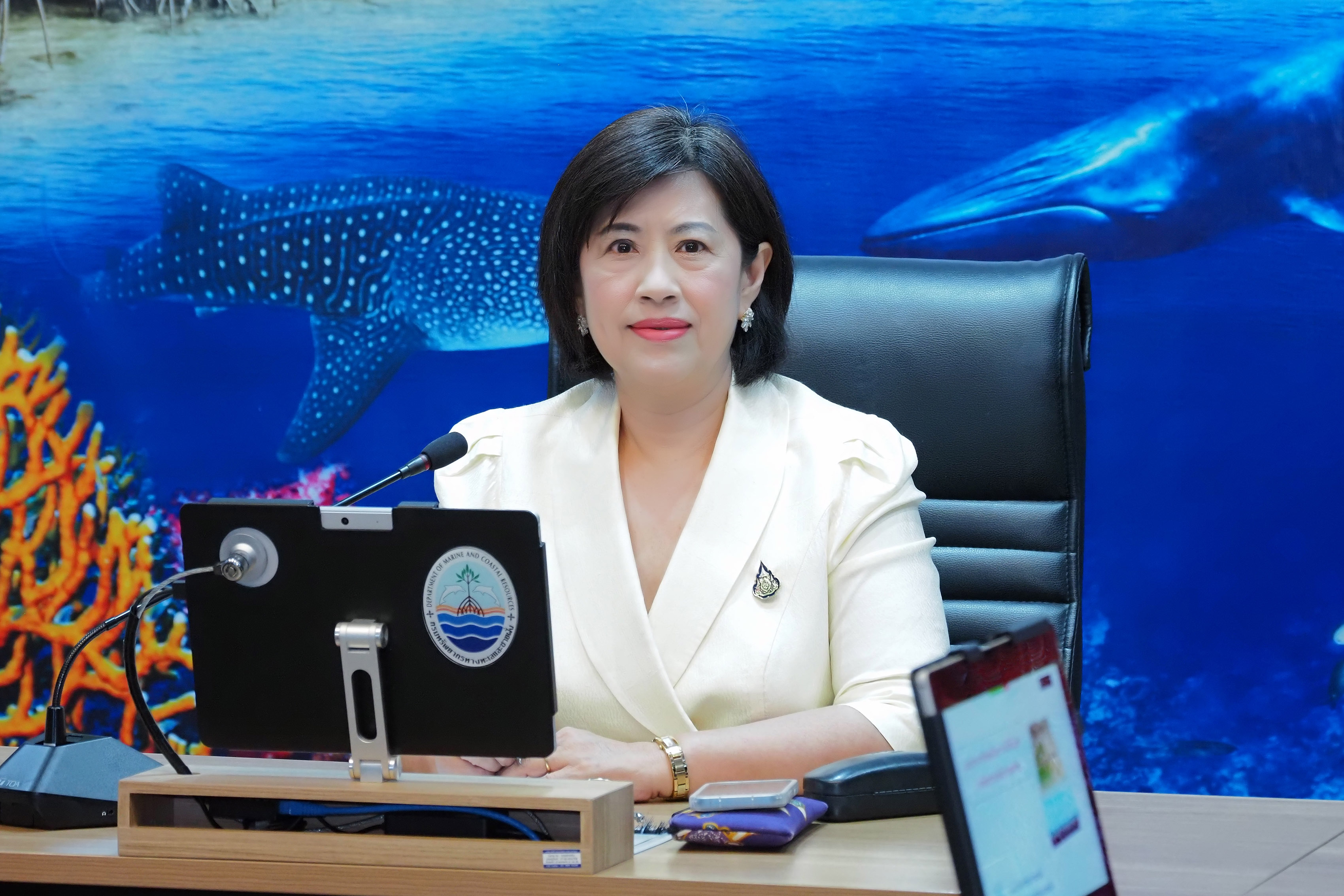 ทช. ร่วมกับ สวทช. ประชุมหารือการพัฒนาความร่วมมือด้านการใช้วิทยาศาสตร์ เทคโนโลยี และนวัตกรรม ในการอนุรักษ์ เฝ้าระวังการกัดเซาะชายฝั่ง