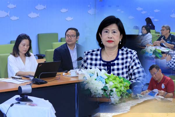 กรม ทช. ร่วมกับบริษัท เชฟรอน และจุฬาฯ ประชุมสรุปผลการดำเนินงานโครงการศึกษาการนำขาแท่นหลุมปิโตเลียมไปจัดวางเป็นปะการังเทียมฯ บริเวณเกาะพะงัน จังหวัดสุราษฎร์ธานี