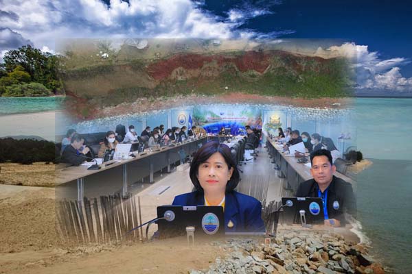 กรมทะเลชายฝั่ง จัดประชุมคณะทำงานกำหนดกรอบแนวทางในการป้องกันและแก้ไขปัญหาการกัดเซาะชายฝั่ง