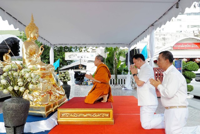 ฤกษ์ดี กรมทะเลชายฝั่ง จัดพิธีพุทธาภิเษก "พระพุทธศรีรัตนาสมุทราภิรักษ์" พระพุทธรูปประจำกรมฯ