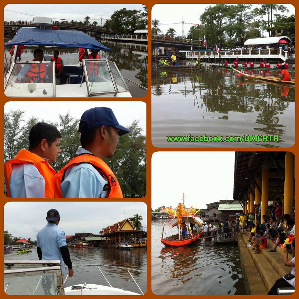 ทช.ร่วมดูแลความปลอดภัยประเพณีลากพระ สงขลา