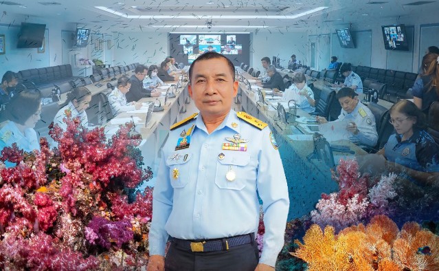 รรท.อทช. ทิ้งทวนประชุมด่วน!! คณะกรรมการข้อมูลข่าวสารกรมทรัพยากรทางทะเลและชายฝั่ง
