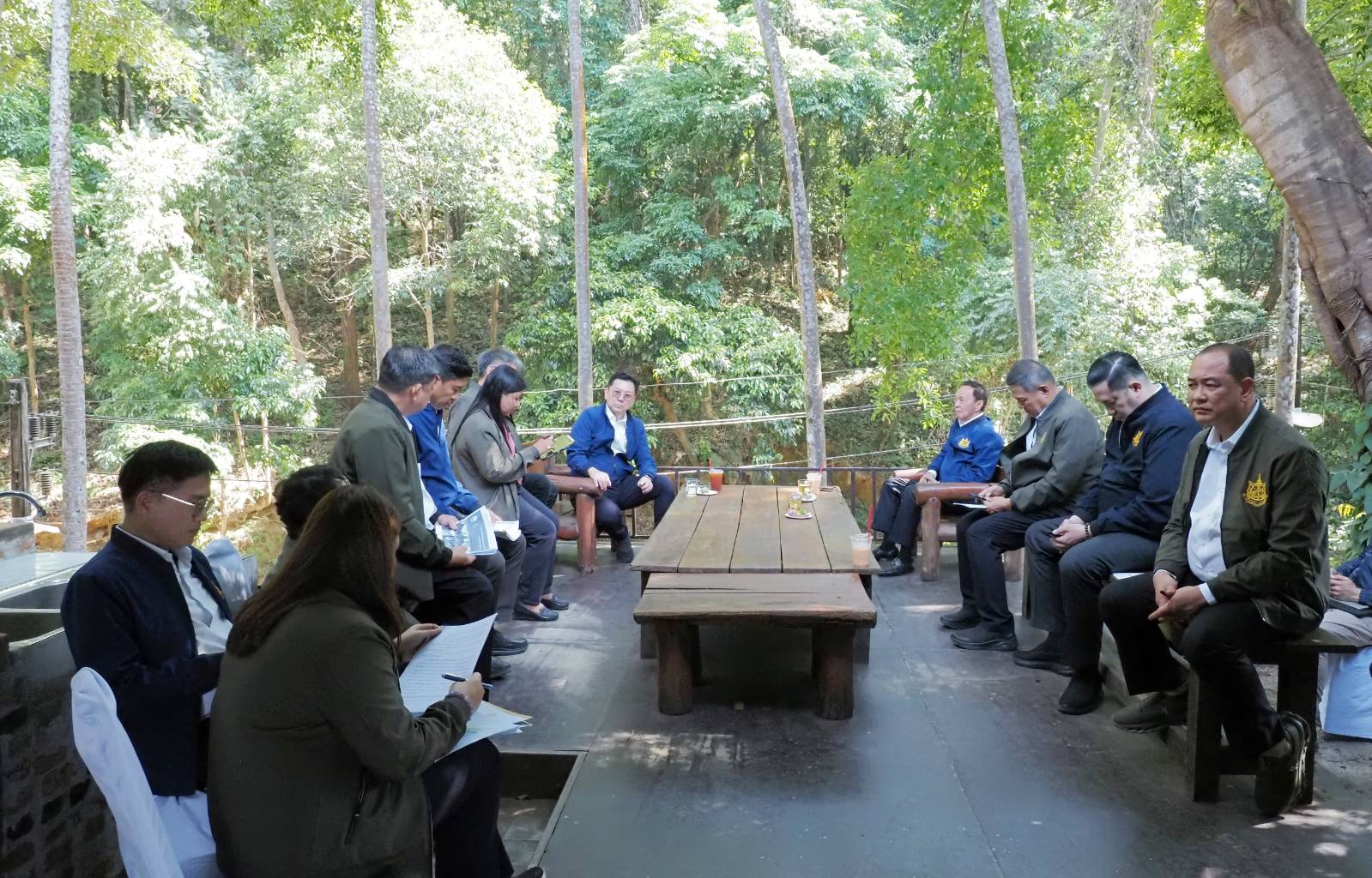 กรมทะเลชายฝั่ง ร่วมประชุมและนำเสนอการดำเนินโครงการป่าในเมืองประวัติศาสตร์สงครามโลก ครั้งที่ 2 จังหวัดระนอง