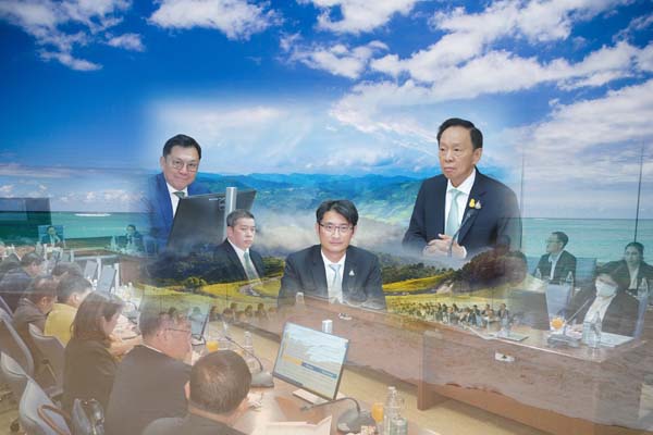 อธิบดี ทช. นำทีมประชุมรับมอบนโยบาย รมว.ทส. เพื่อจัดทำงบประมาณรายจ่าย ปี 2568