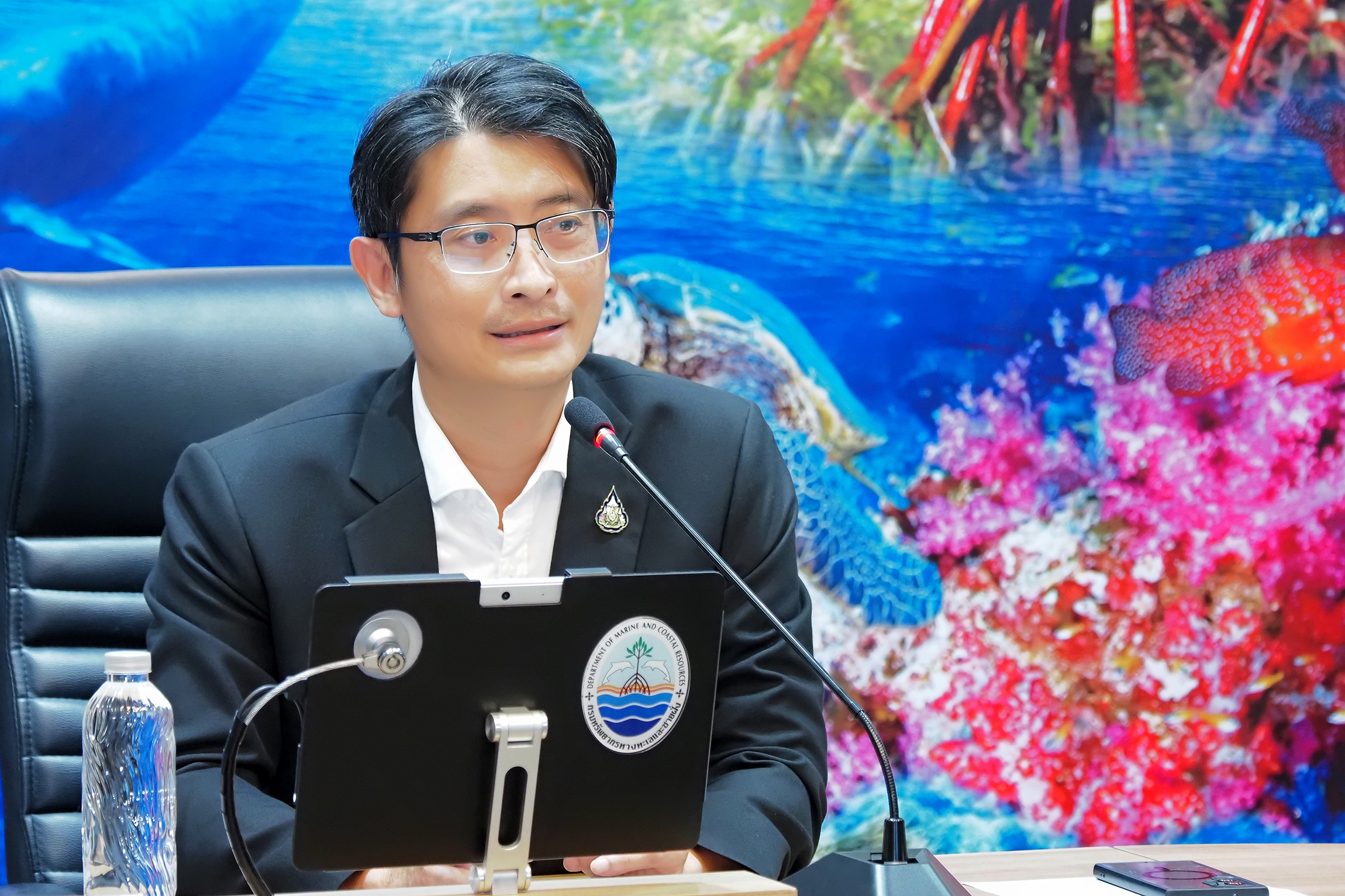 กรมทะเล จัดประชุมชี้แจงแนวทางการบริหารงานด้านทะเล ของสำนักงานทรัพยากรทางทะเลและชายฝั่งที่ 1 - 10 ประจำปี 2567