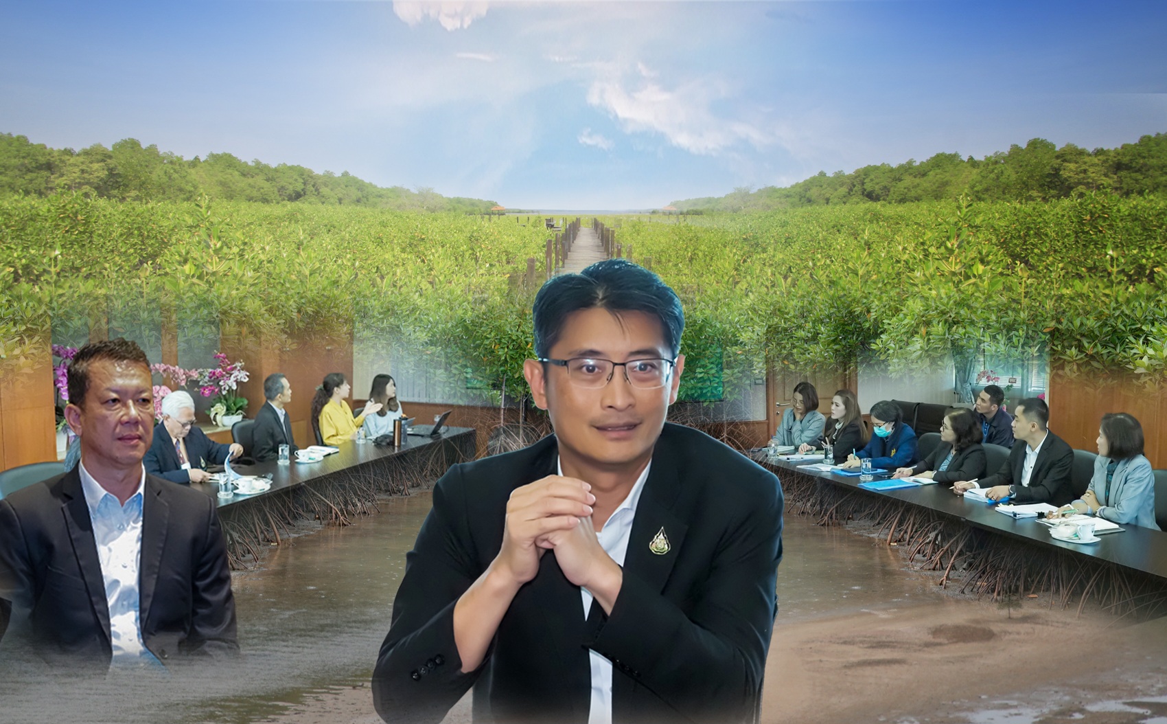 กรม ทช. ร่วมกับมูลนิธิเวิลด์วิว ไคลเมท หารือแนวทางการดำเนินโครงการปลูกป่าชายเลน การอนุรักษ์พื้นที่หญ้าทะเลและสาหร่ายทะเล เพื่อคาร์บอนเครดิต โดยการมีส่วนร่วมของชุมชน