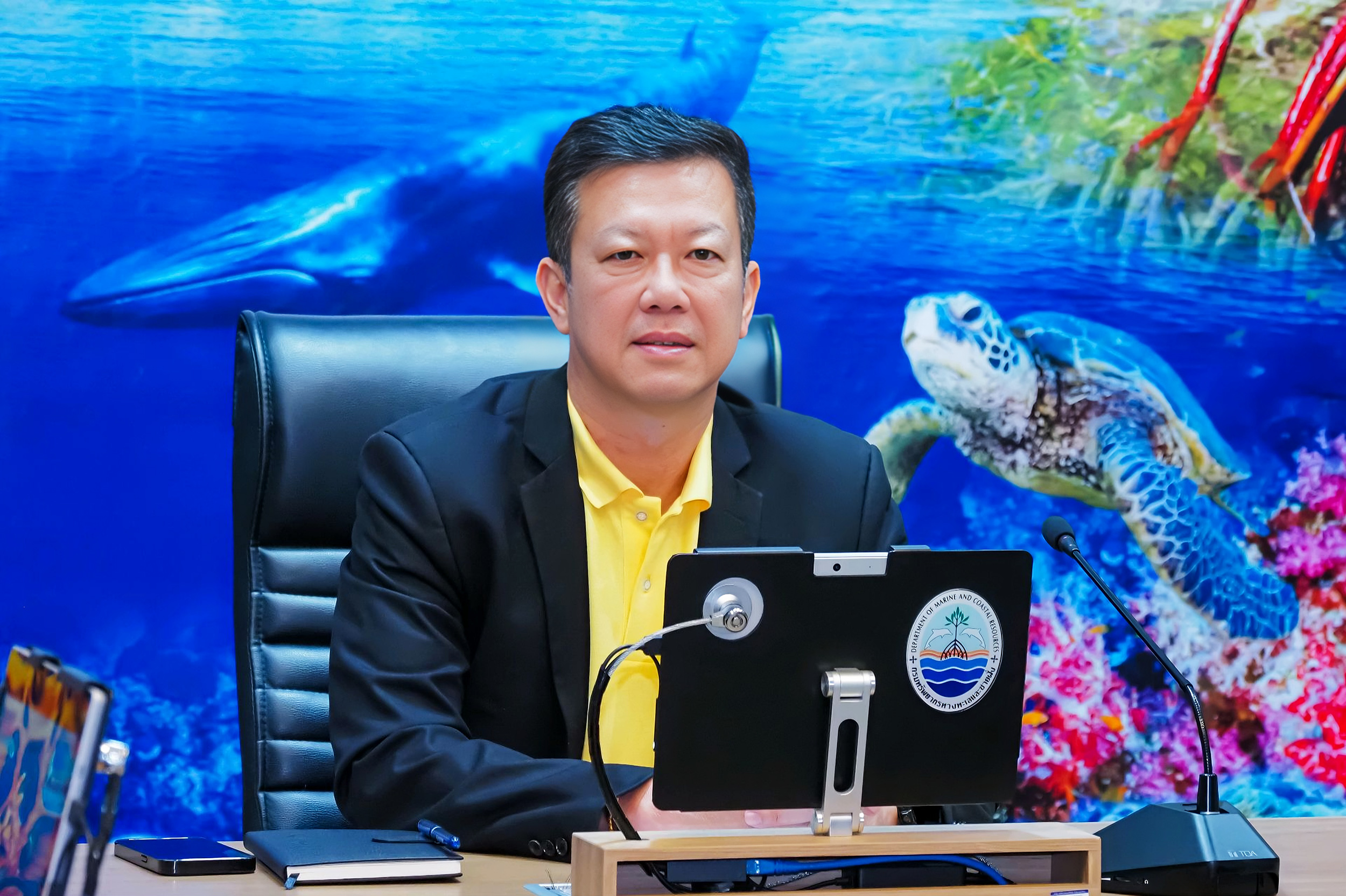 กรมทะเล ประชุมพิจารณาผู้รับเครื่องหมาย “รักษ์ทะเลยิ่งชีพ” และเครื่องหมาย รักษ์ทะเลชั้น 1 และ ชั้น 2 ครั้งที่ 1/2567
