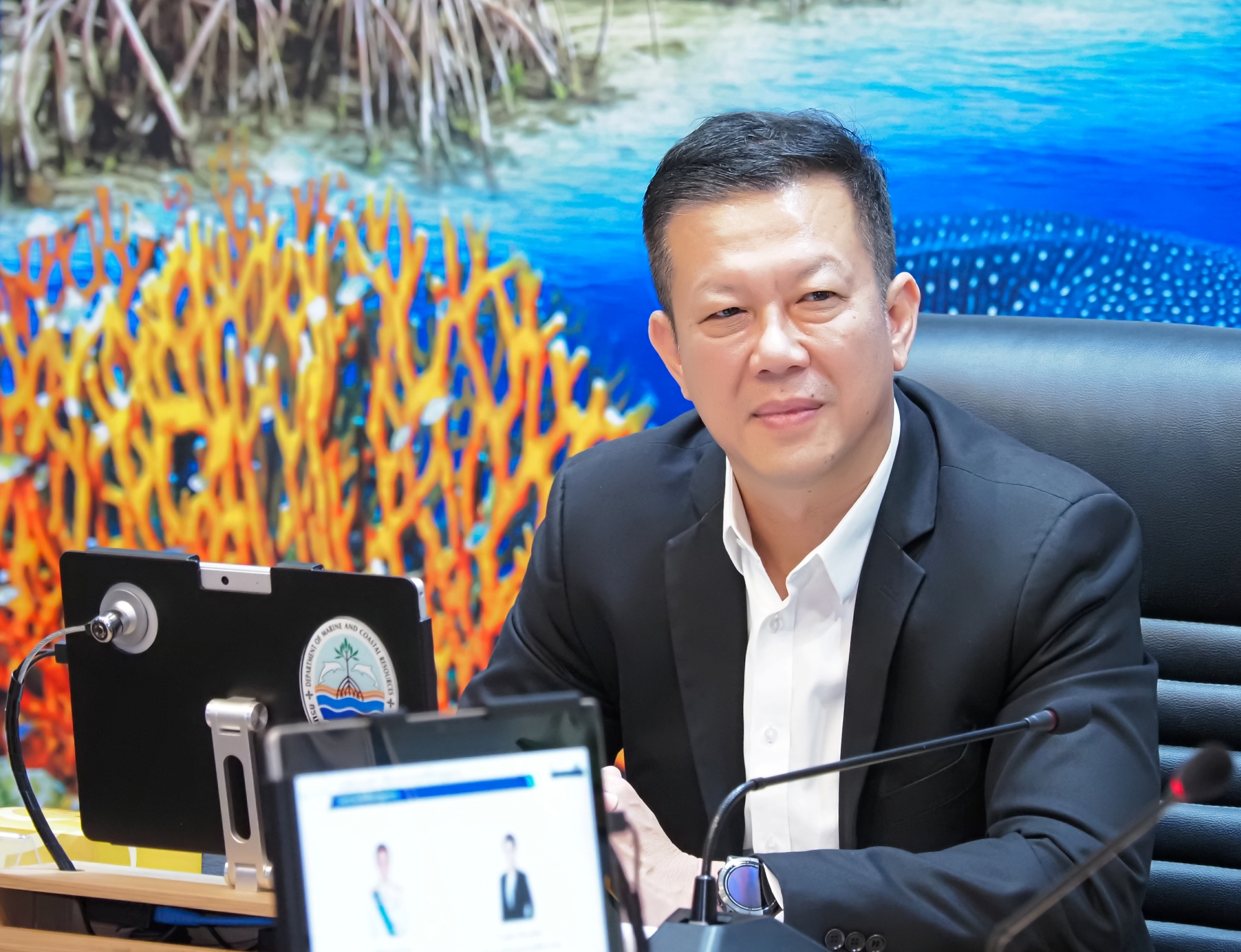 กรม ทช. ร่วมกับ ปตท.สผ. ประชุมคณะกรรมการความร่วมมือการอนุรักษ์ทะเลเพื่อชีวิต (Ocean for Life) ครั้งที่ 1 ประจำปี 2567