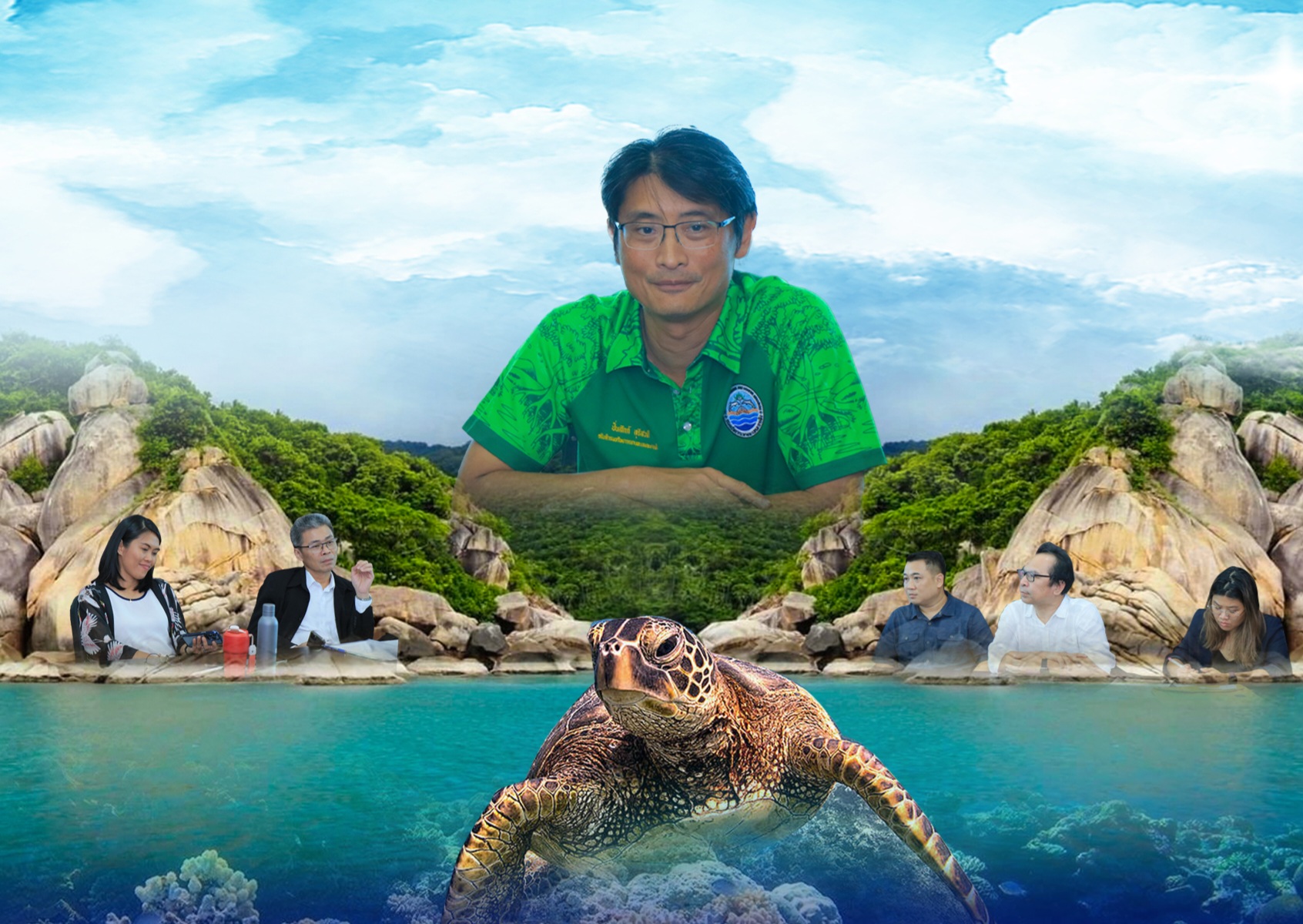 ทช. จับมือ Greenpeace ร่วมมือสนับสนุนงานด้านการอนุรักษ์ และการศึกษาระบบนิเวศทางทะเลไทย