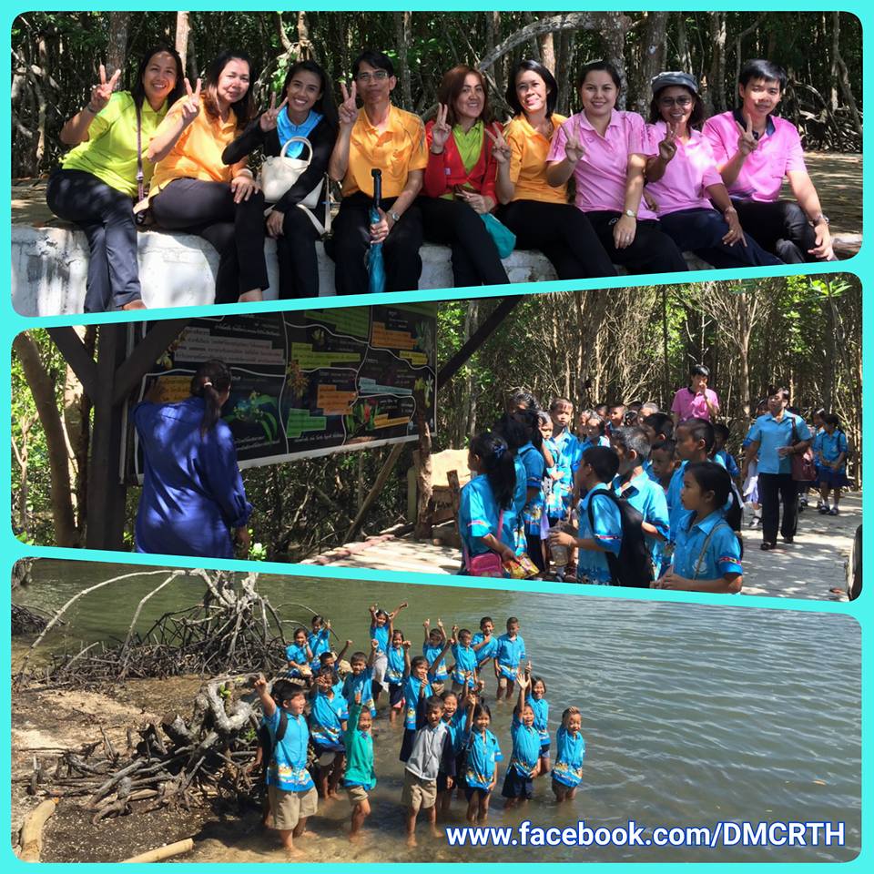 ครู-นักเรียน รร.บ้านปะอา ทัศนศึกษาป่าชายเลนและหาดทรายดำ