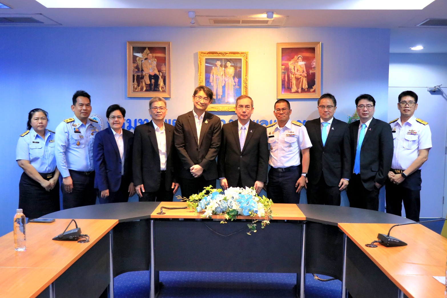 กรมทะเล - กรมประมง - ปตท.สผ. หารือโครงการจัดสร้างแหล่งอาศัยสัตว์ทะเลเพื่อการประมงจากขาแท่นหลุมผลิตปิโตรเลียม