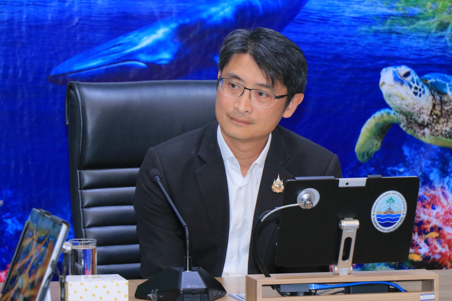 กรมทะเล ร่วมกับ ปตท.สผ. ประชุมคณะอำนวยการและคณะทำงาน ภายใต้บันทึกความเข้าใจฯ การอนุรักษ์ทะเลเพื่อชีวิต (Ocean for Life) ครั้งที่ 1 ประจำปี 2568
