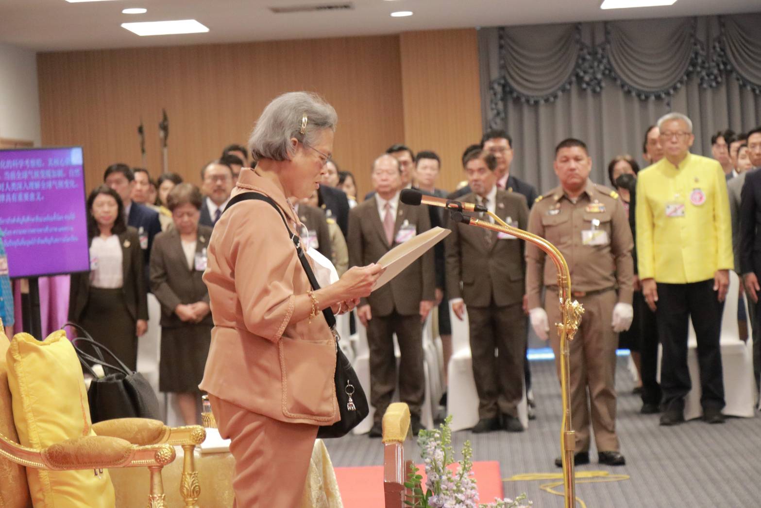 สมเด็จพระกนิษฐาธิราชเจ้าฯ เสด็จพระราชดำเนินเป็นองค์ประธานในพิธีต้อนรับเรือตัดน้ำแข็งเสว่หลง 2 (Xue Long 2) สานสัมพันธ์ทางการทูตระหว่างไทย-จีน