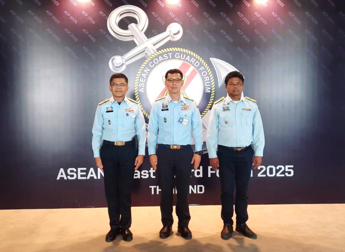 กรมทะเล ร่วมการประชุมหน่วยยามฝั่งอาเซียน ปี 2568