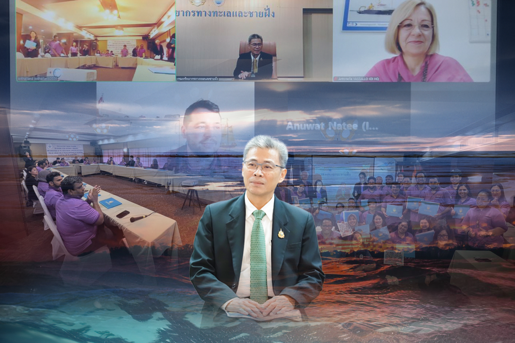 รองอธิบดี ทช. ปิดการฝึกอบรมหลักสูตรธรรมาภิบาลการบริหารจัดการทางทะเลและมหาสมุทร
