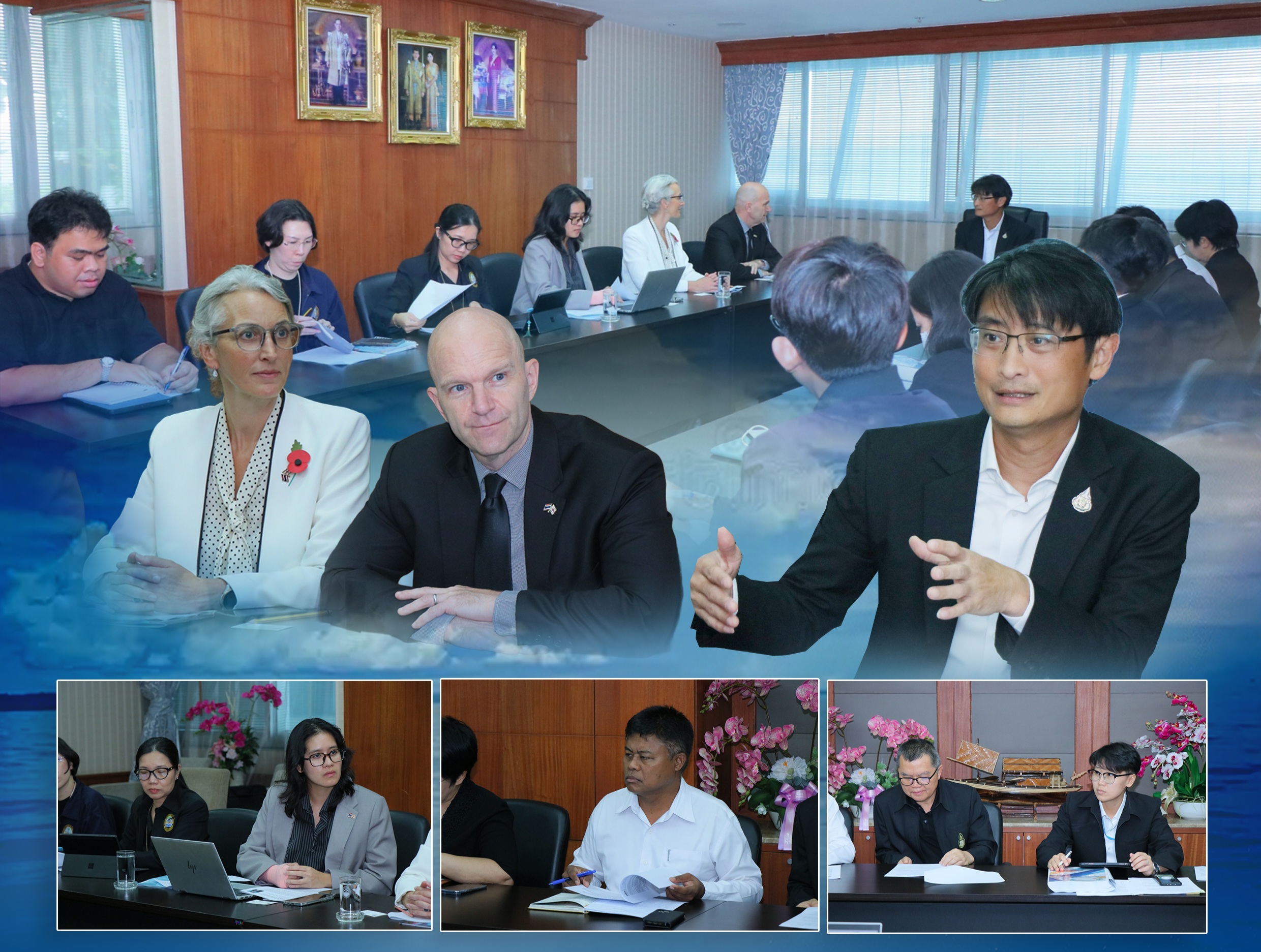 กรมทะเล – สถานเอกอัครราชทูตอังกฤษประจำประเทศไทย หารือเกี่ยวกับโครงการเพื่อตอบสนองต่อการเปลี่ยนแปลงสภาพภูมิอากาศ