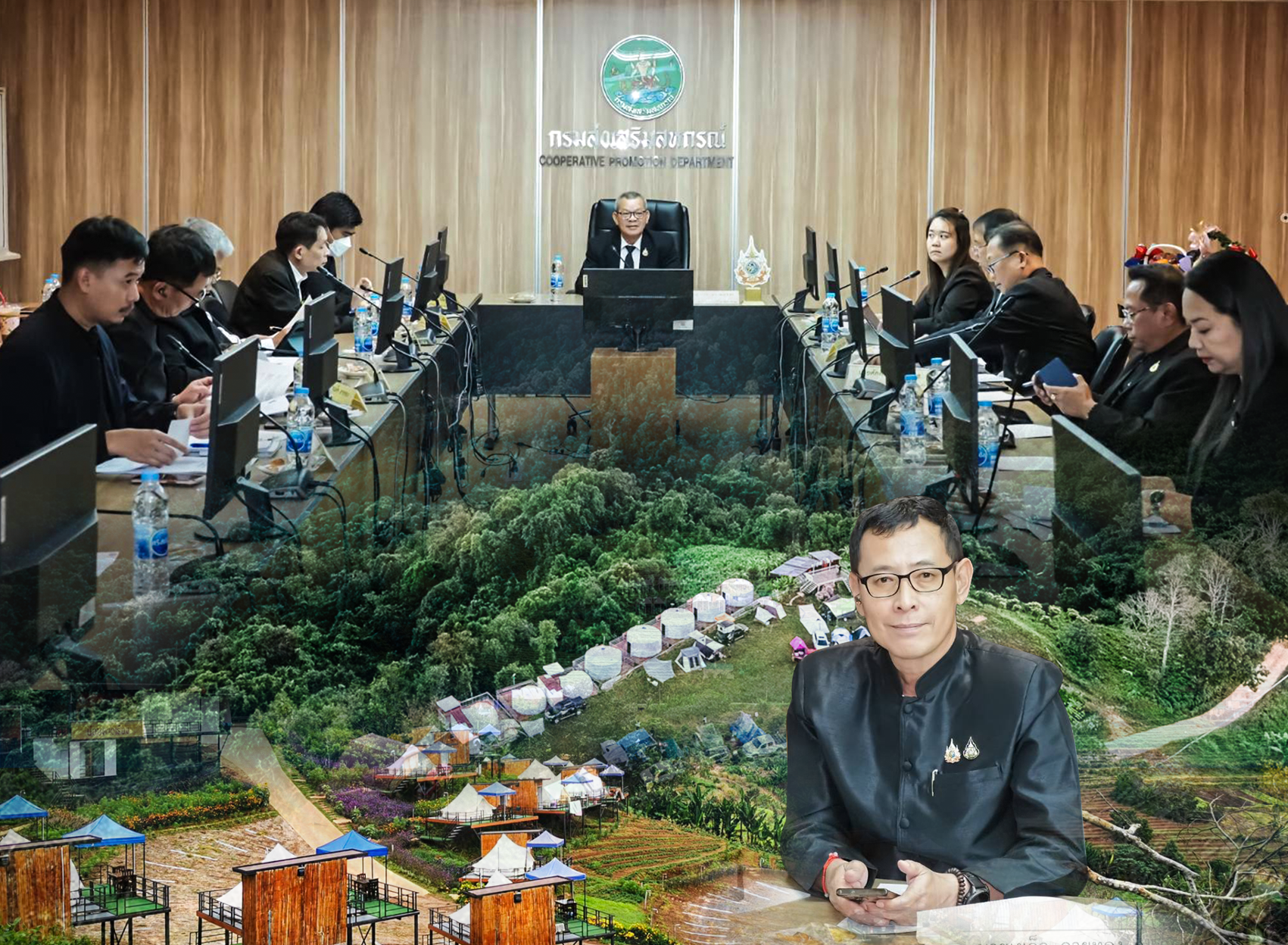 รองอธิบดี ทช. ร่วมประชุมหารือแนวทางการแก้ไขปัญหาพื้นที่ 13 นิคมสหกรณ์ 14 ป่า และป่าแม่ริม จังหวัดเชียงใหม่