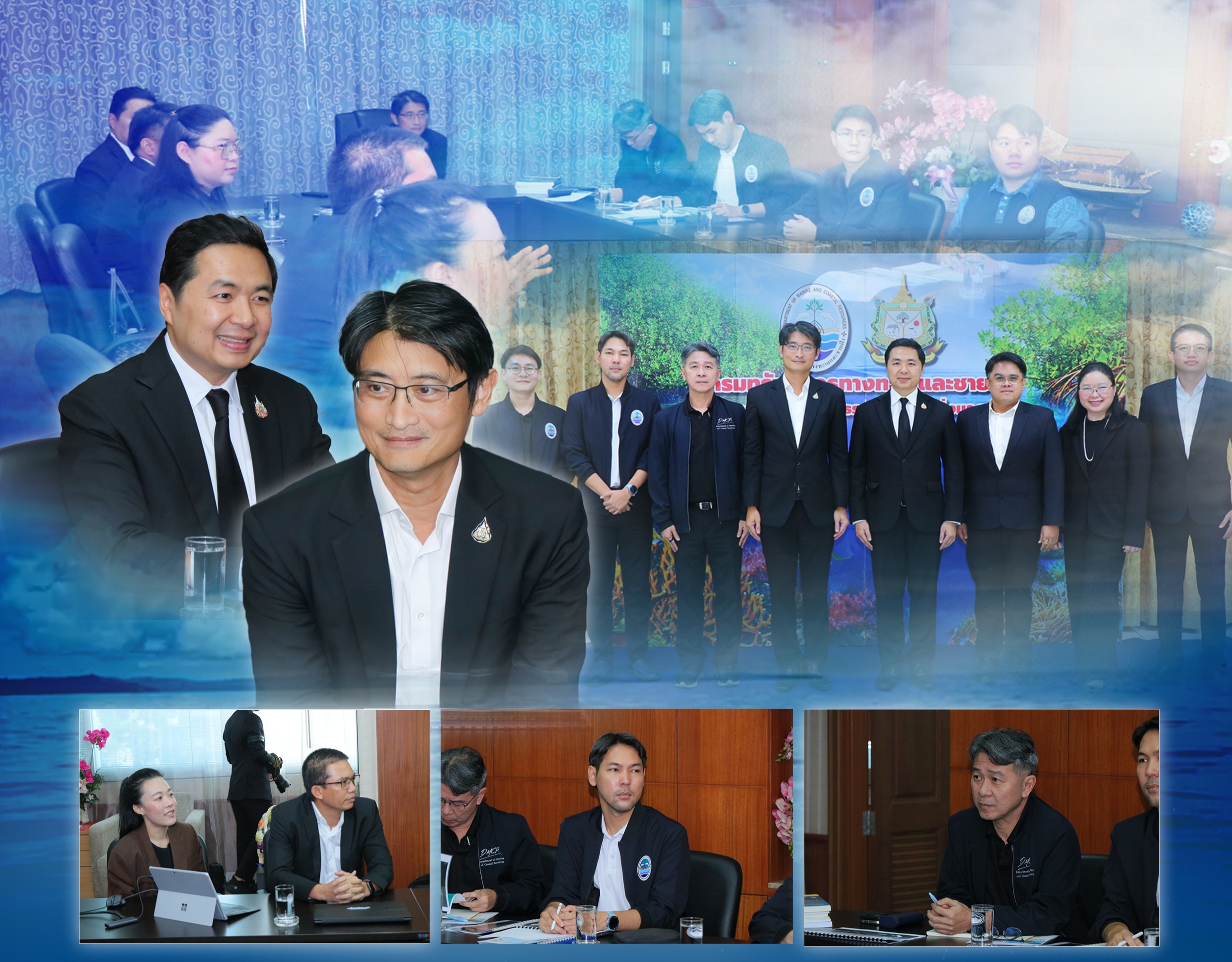 กรมทะเล ร่วมกับ เครือเจริญโภคภัณฑ์ (CP) หารือขับเคลื่อนความยั่งยืนทางทะเล ภายใต้แนวคิด “CP SEACOSYSTEM : ทะเลไทยยั่งยืน”