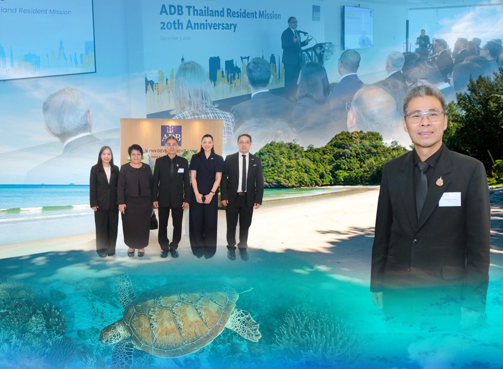 กรมทะเล ร่วมฉลองครบรอบ 20 ปี ADB TRM พร้อมเดินหน้าความร่วมมือ Blue Coastal Program