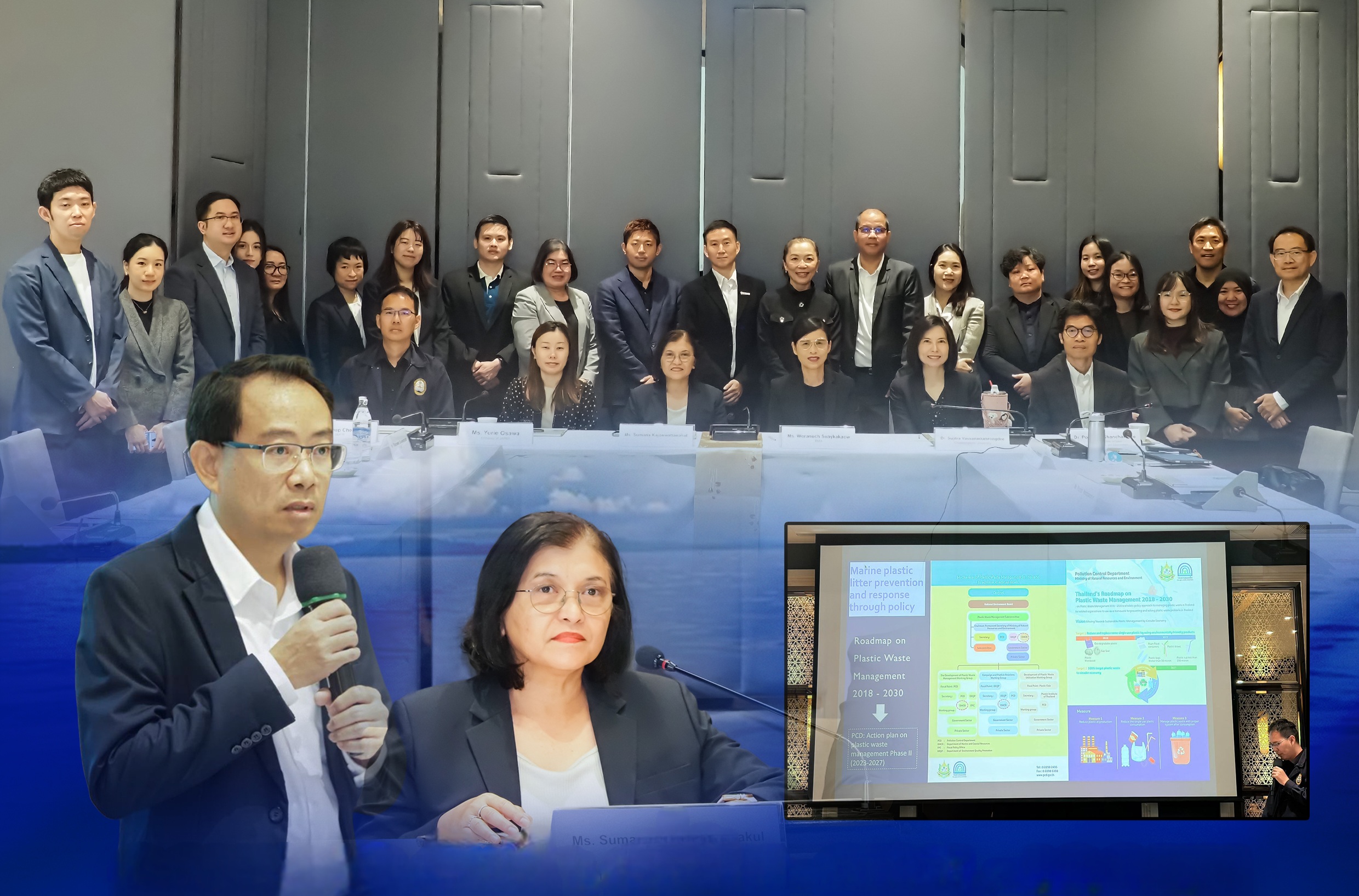 กรมทะเล จับมือ ญี่ปุ่น–กทม.–เอกชน เร่งมาตรการดักจับขยะลอยน้ำ ลดพลาสติกรั่วไหลสู่ทะเล