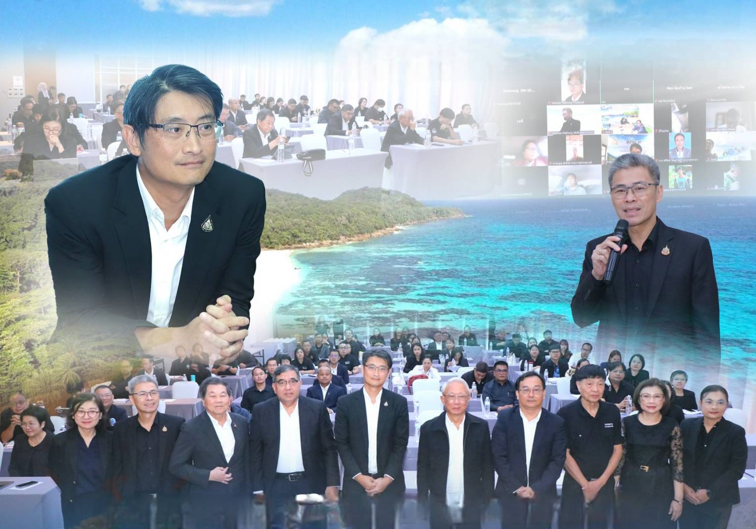 กรมทะเล จัดประชุมรับฟังความคิดเห็นต่อ (ร่าง) รายงานสถานการณ์ด้านทรัพยากรทางทะเลและชายฝั่ง และการกัดเซาะชายฝั่งของประเทศ พ.ศ. 2568 เดินหน้าวางทิศทางอนุรักษ์อย่างยั่งยืน
