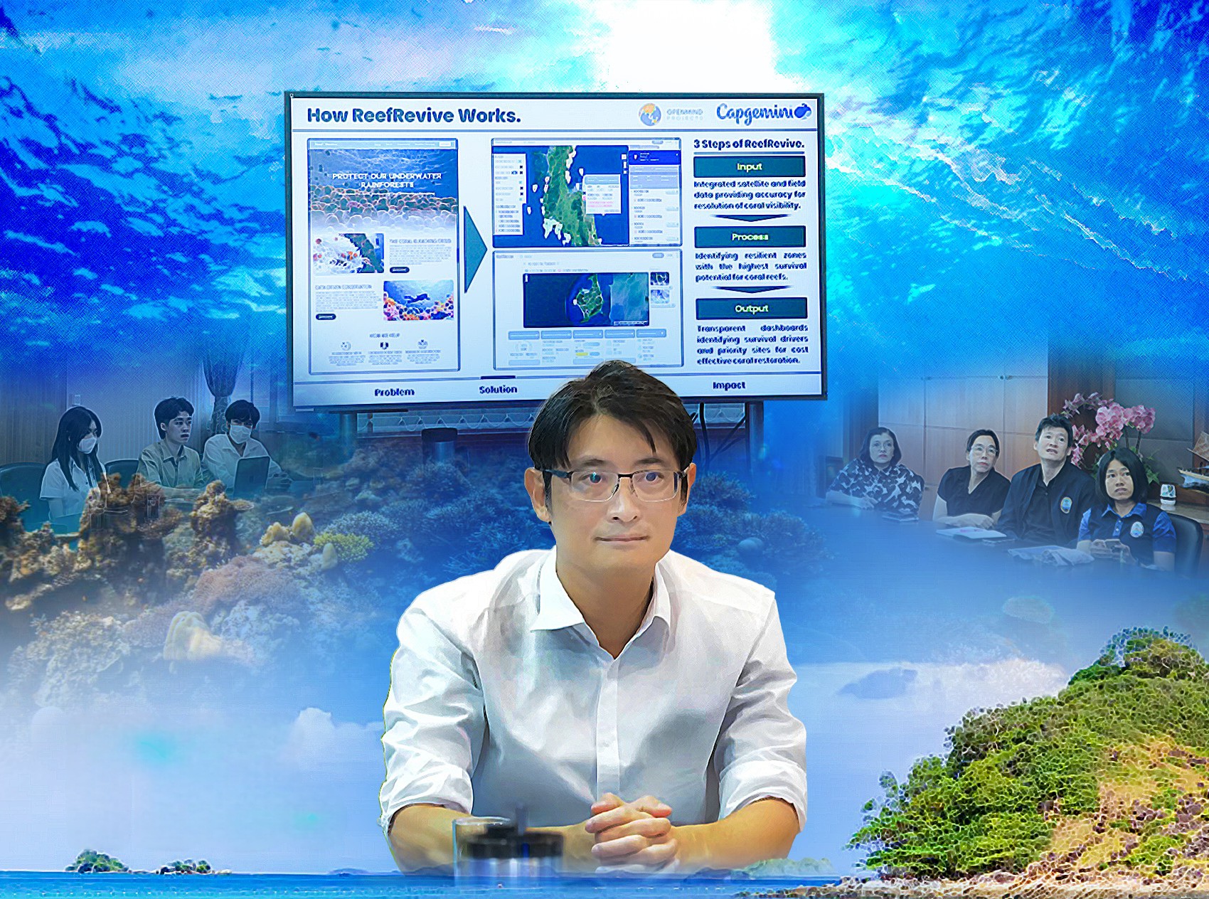 กรมทรัพยากรทางทะเลและชายฝั่ง สนับสนุนข้อมูลพัฒนา AI “Reef Revive” ยกระดับประเมินความเสี่ยงปะการังฟอกขาวในไทย