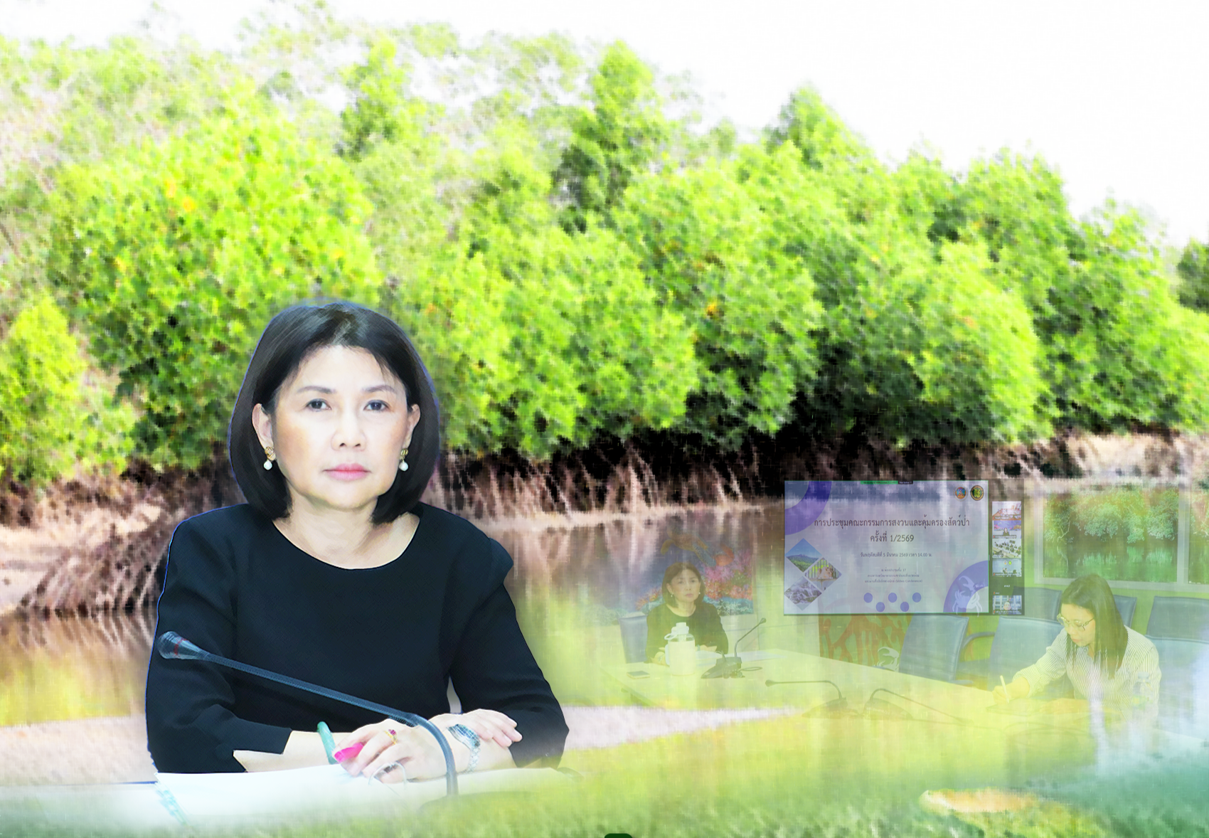 รองอธิบดีกรมทะเล ร่วมประชุมคณะกรรมการสงวนและคุ้มครองสัตว์ป่า ขับเคลื่อนการคุ้มครองสัตว์ป่าทะเลและความหลากหลายทางชีวภาพของไทย