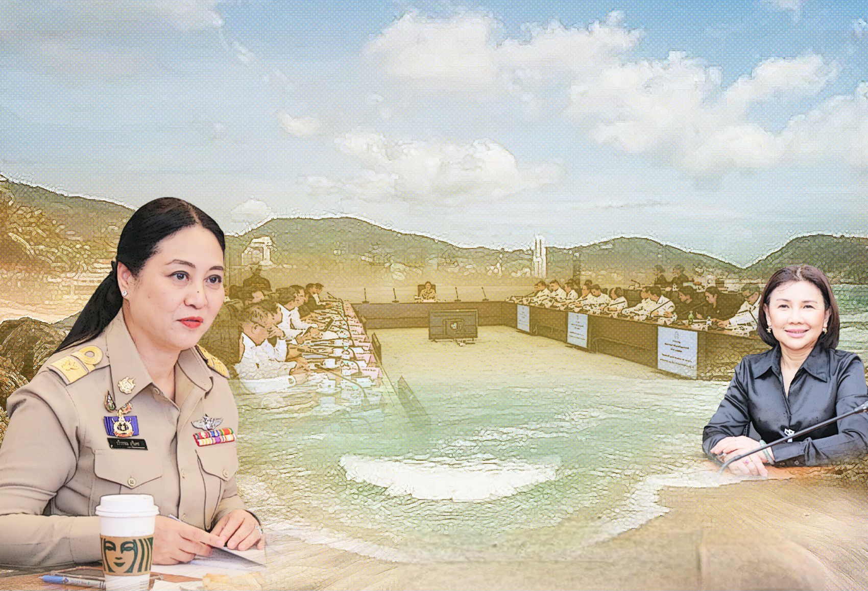 รองอธิบดี ทช. ร่วมประชุมคณะกรรมการสิ่งแวดล้อมแห่งชาติ