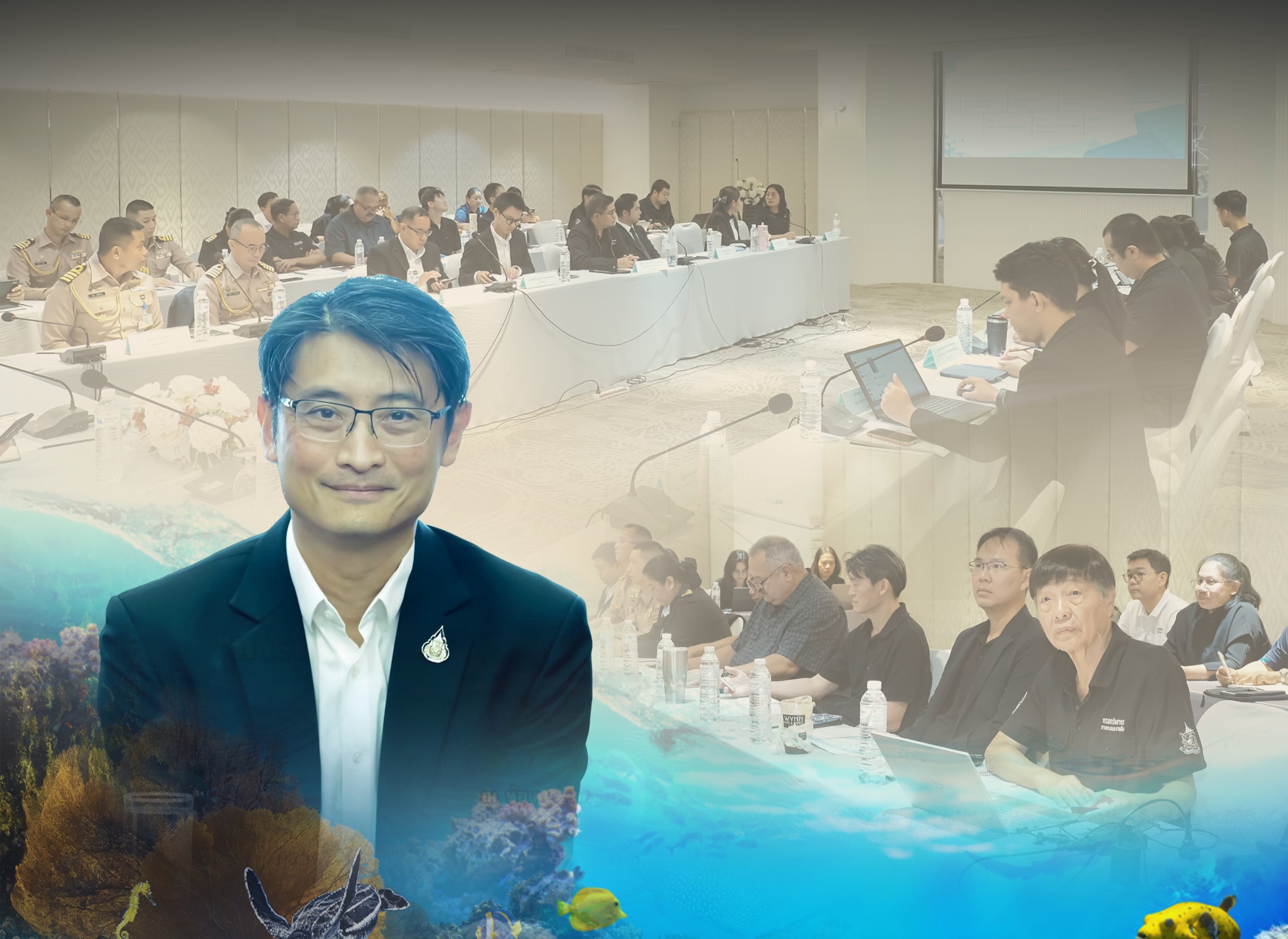 กรมทะเล จัดประชุมคณะทำงานความร่วมมือทางวิชาการไทย–จีน ด้านทะเล เดินหน้าขับเคลื่อนความร่วมมือด้านการวิจัยและวิทยาศาสตร์ทางทะเล