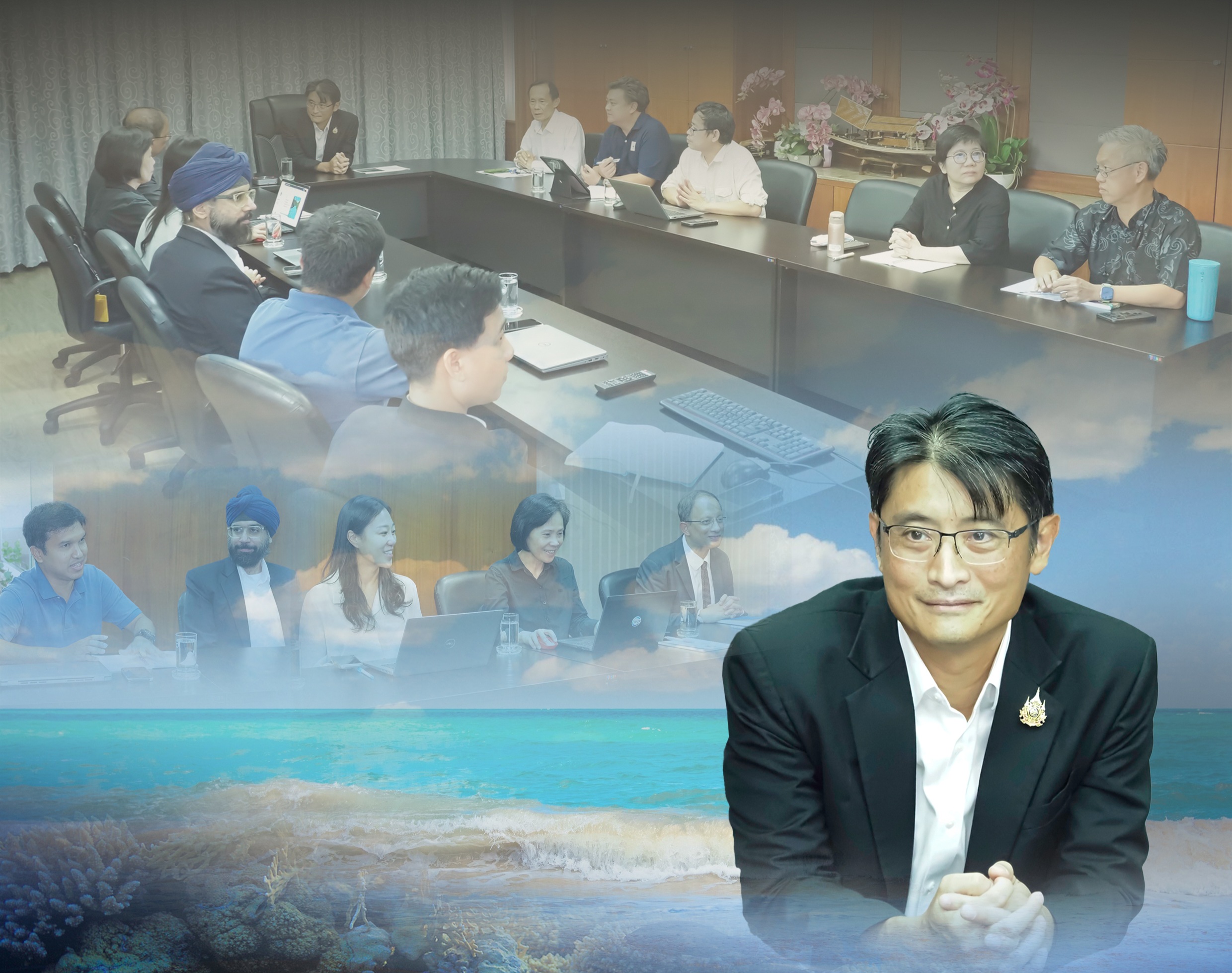 กรมทะเล ร่วมกับ IUCN หารือขับเคลื่อนข้อเสนอโครงการ GEF 9 เพื่ออนุรักษ์ความหลากหลายทางชีวภาพทางทะเล